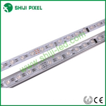 48leds / 16pixels / m éclairage extérieur smd5050 RGB 12 v conduit barre rigide